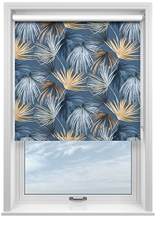 Azumi, Beach Blue - Roller Blind